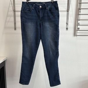 Seven7 Dark Blue Skinny Jeans